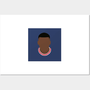 Georginio Wijnaldum Minimalistic Face Art Posters and Art